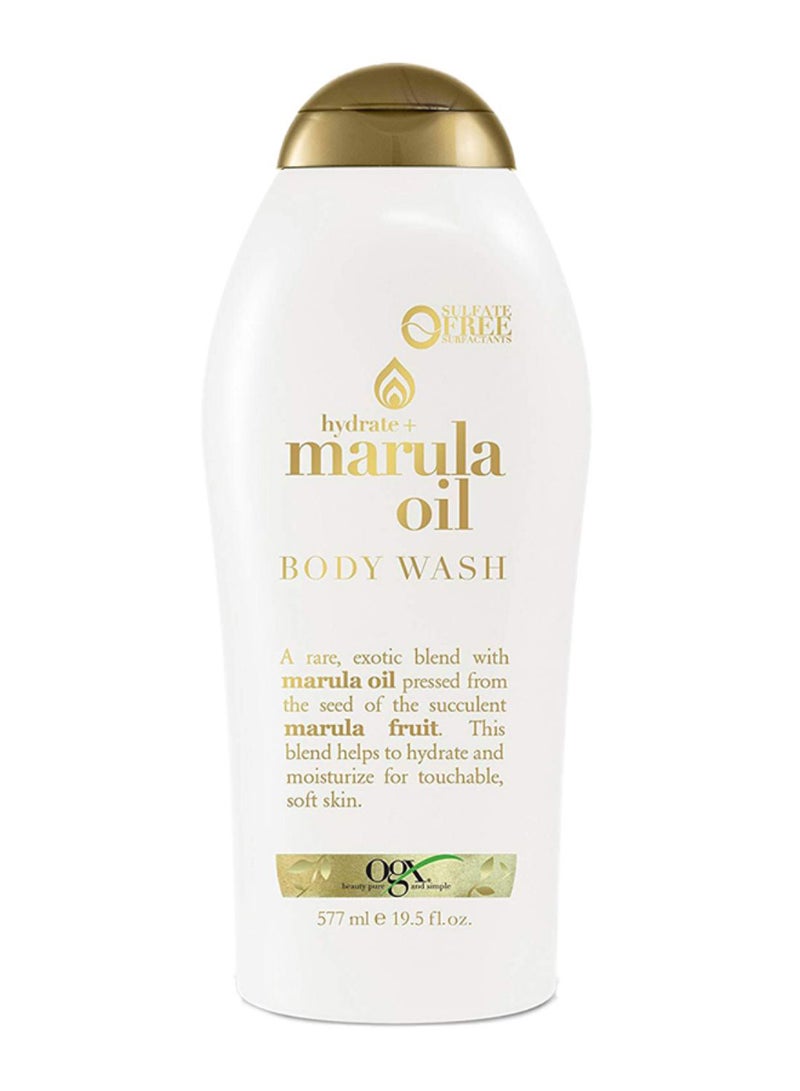 Ogx - Hydrate+ Marula Oil Body Wash 577ml - Image 1