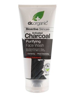 dr.organic Activated Charcoal Purifying Face Wash 200ml 
