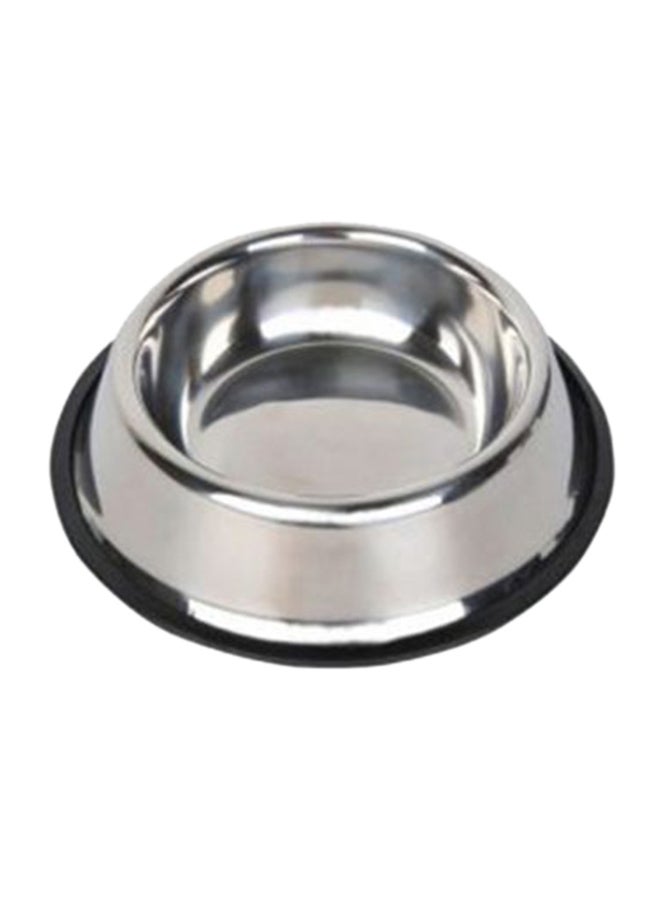 Les Filous Anti-Skid Stainless Steel Bowl Silver/Black 2900ml  - Image 1