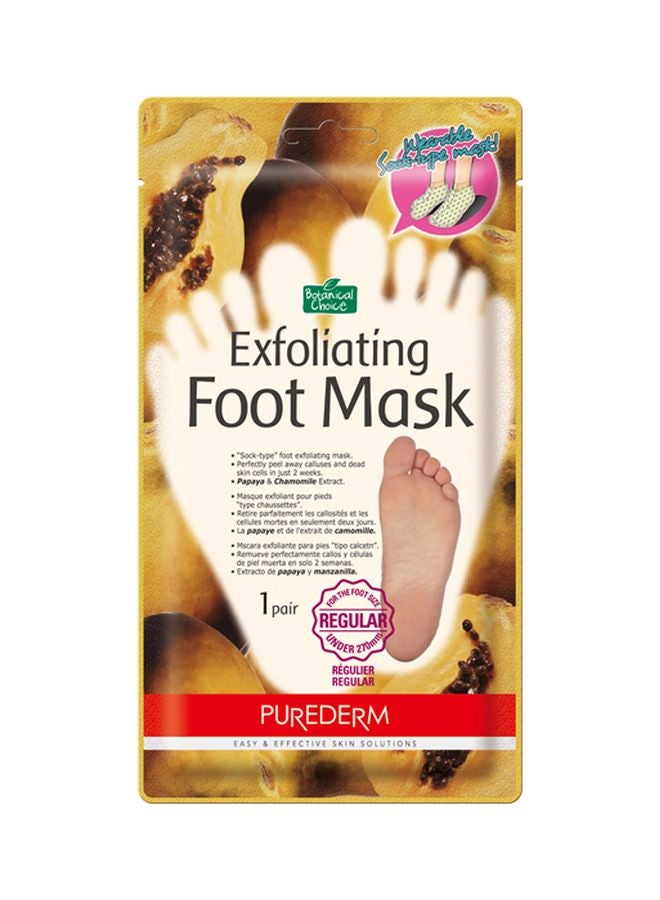 Purederm - 1-Pair Exfoliating Foot Mask White 20ml - Image 1