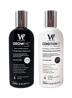 2-Piece Grow Me Shampoo And Condition Me Conditioner Set 250ml