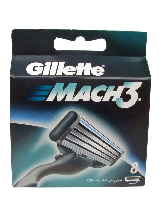 Gillette 8 Piece Mach3 Razor Set