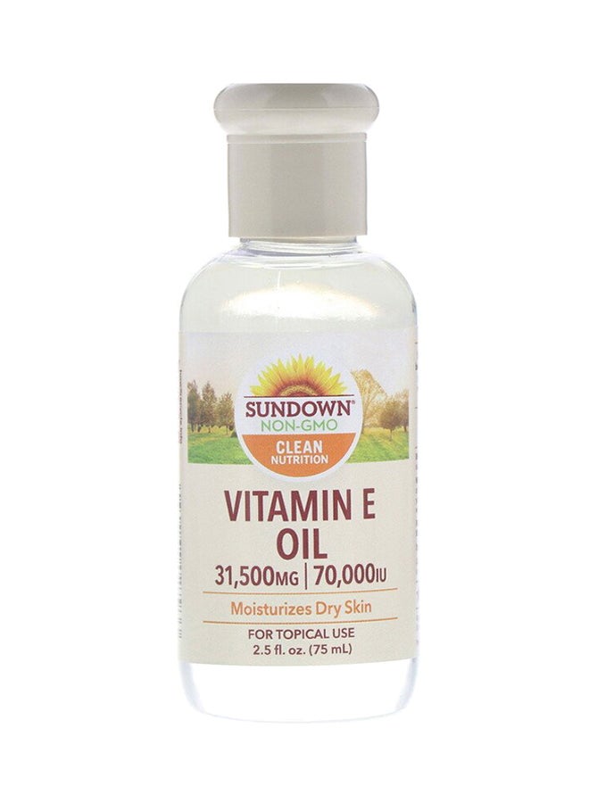 Sundown Vitamin E Skin Oil 75ml - Image 1
