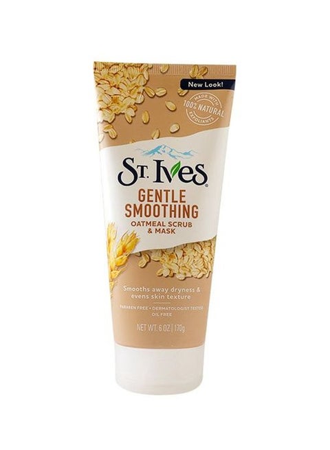 Gentle Smoothing Oatmeal Scrub And Mask 170grams