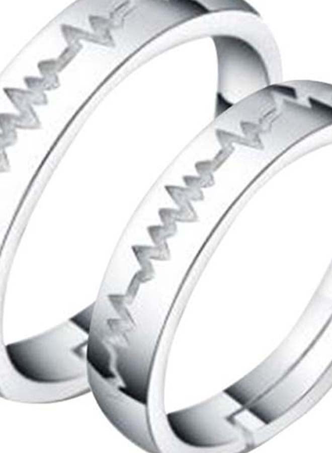 شاربدو مجموعة من خاتمين لامعين وأنيقين - Image 2