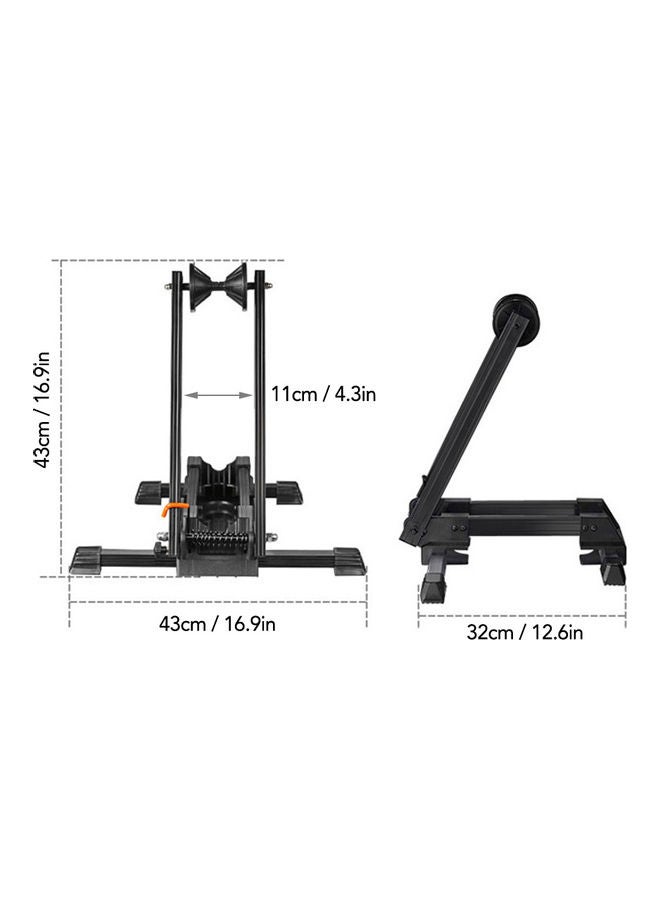 Generic - Bicycle Portable Plug In Parking Stand 44x11.5x18.5cm - Image 1