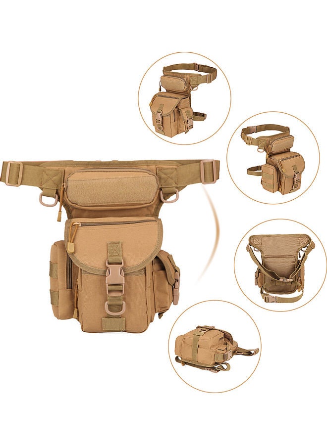 Generic - Drop Leg Bag Waterproof Thigh Waist Pack Pouch 26x4x24cm - Image 1