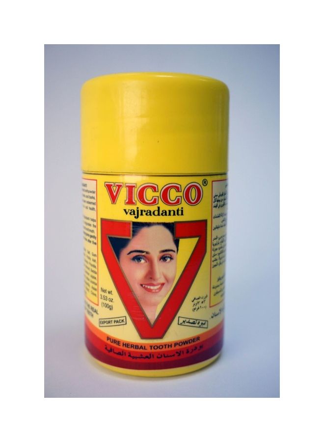 VICCO Vajradanti Herbal Tooth Powder 50grams  - Image 1