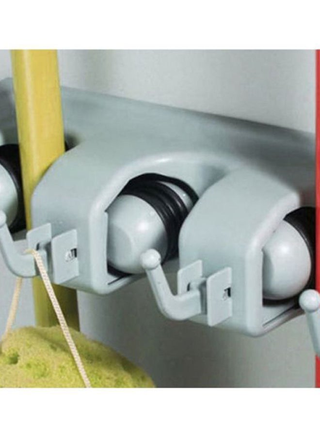 Sharpdo Multifunctional Toilet Brush Holder Grey 45x8.3x6cm - Image 4