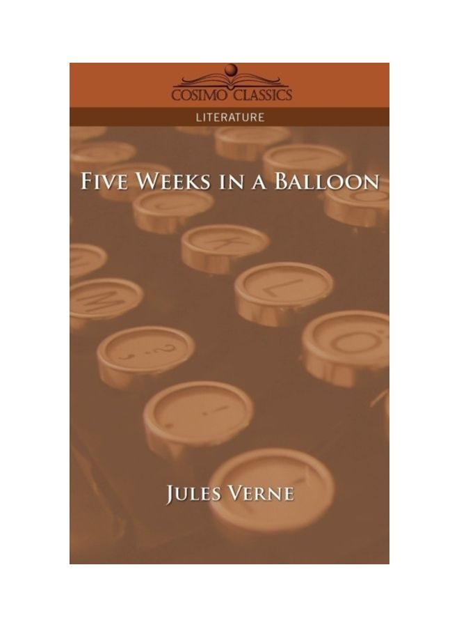 Five Weeks In A Balloon Paperback English by Jules Verne 