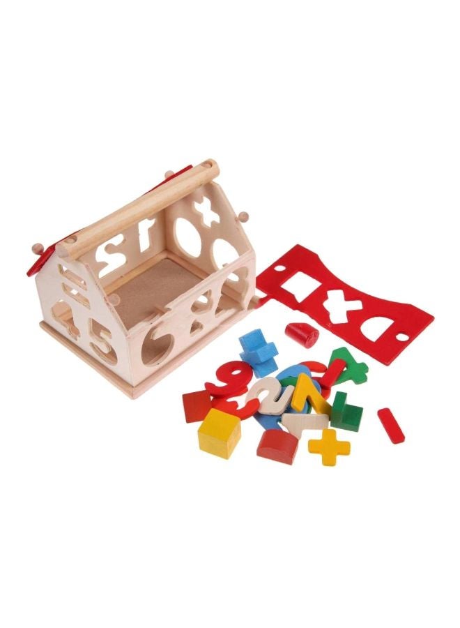 Beauenty Figure Educational Wooden Toys 13x10.5x11cm - Image 1