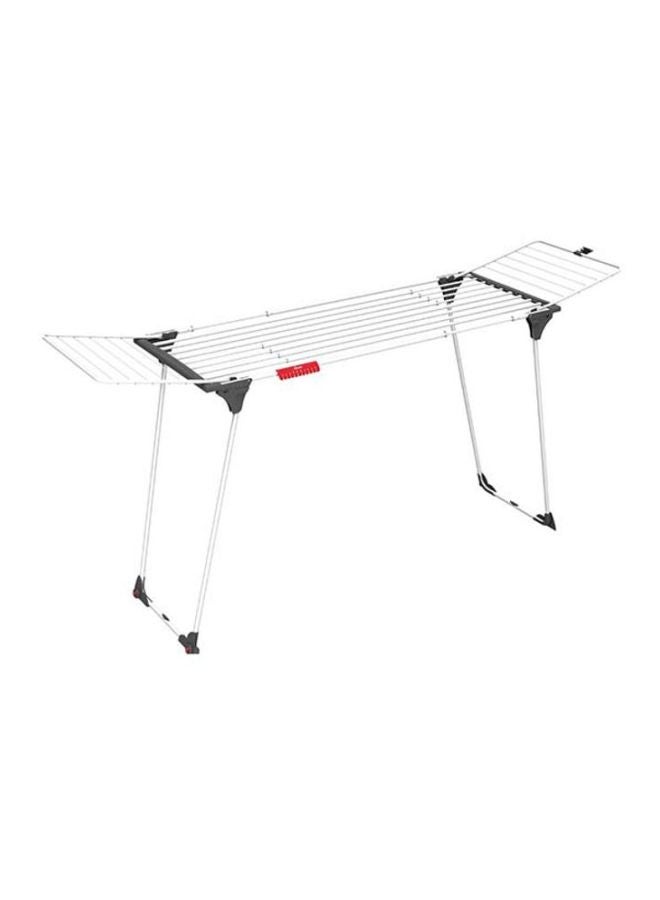 Vileda Infinity Cloth Dryer Silver/Black 56x9.3x118cm - Image 1