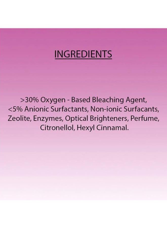 فانش مزيل بقع الغسيل مسحوق أوكسي أكشن الذهبي للملابس البيضاء - Image 3