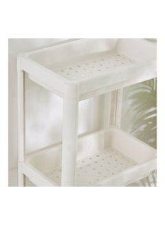 Home Box 3-Tier Allure Bathroom Caddy White 22.5x105cm  - Image 3