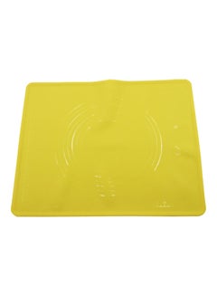 Silicone Baking Mat Dough Pad Yellow 50 x 2.5 x 2.5cm