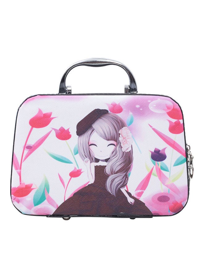 24 Slots Diamond Storage Box With Bottles Cartoon Princess Printing Portable Carry Bag Multicolour 20*7*15cm - Image 4