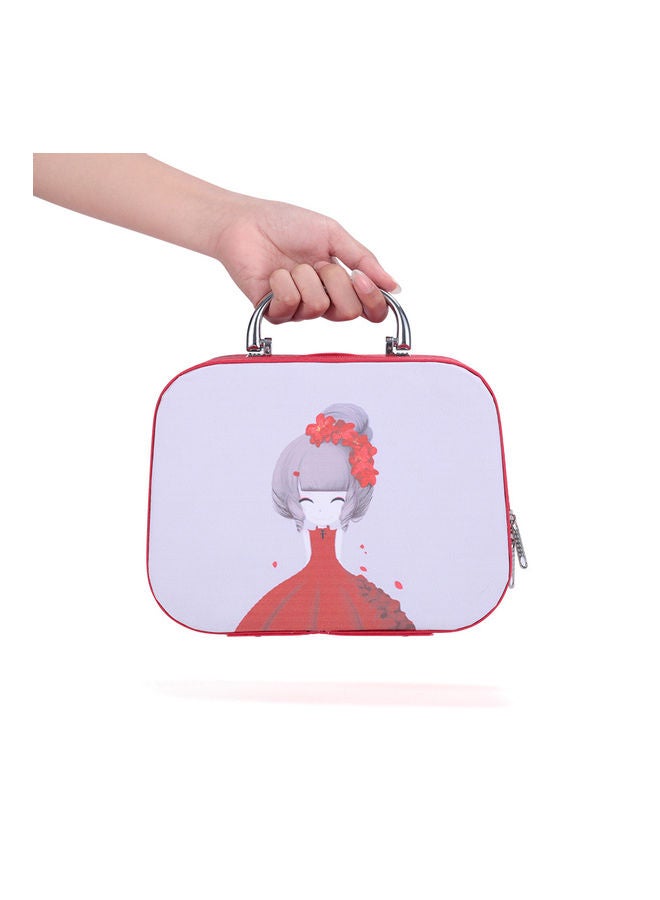 70 Slots Diamond Storage Box With Bottles Cartoon Princess Printing Portable Carry Bag Pink 23*9.5*17.5cm - Image 5