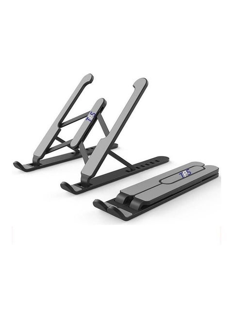 Height Adjustable Laptop Stand 26.6 x 5.6cm Black/Grey