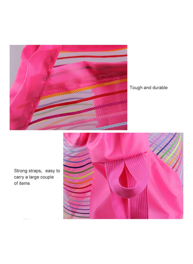 Mesh Beach Bag Extra Large And Tote Backpack Multicolor 16*4*13cm  - Image 2