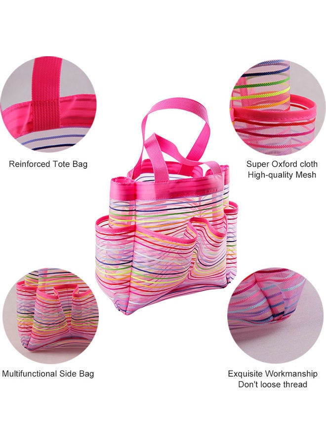 Mesh Beach Bag Extra Large And Tote Backpack Multicolor 16*4*13cm  - Image 3