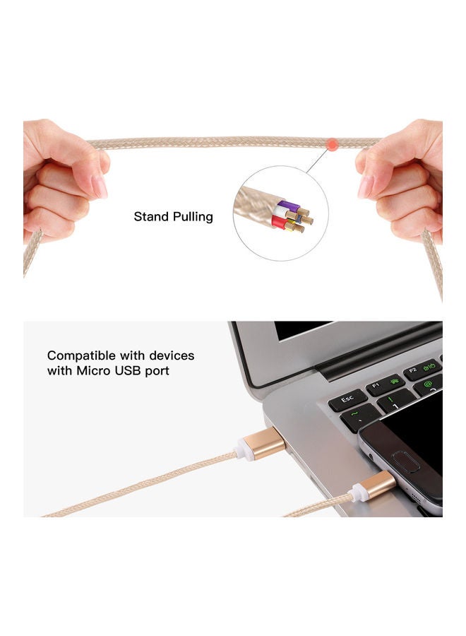 كابل شحن بمنفذ مايكرو USB بيج - Image 3
