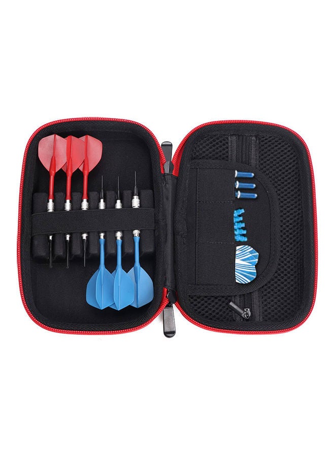 Dart Case For Casemaster Sentinel 6 Darts Storage Bag Red/Black 19*5*12cm