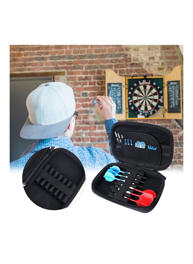 Dart Case For Casemaster Sentinel 6 Darts Storage Bag Red/Black 19*5*12cm