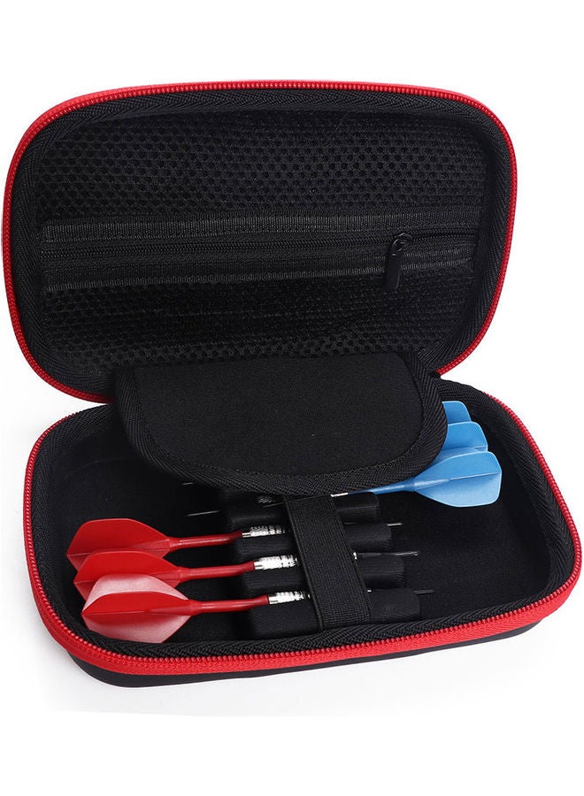 Dart Case For Casemaster Sentinel 6 Darts Storage Bag Red/Black 19*5*12cm
