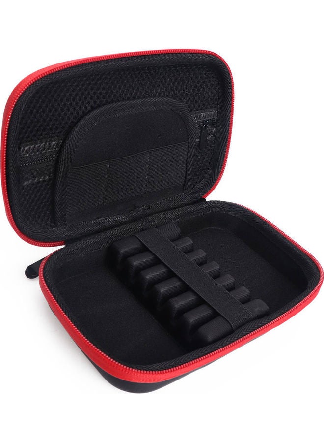 Dart Case For Casemaster Sentinel 6 Darts Storage Bag Red/Black 19*5*12cm