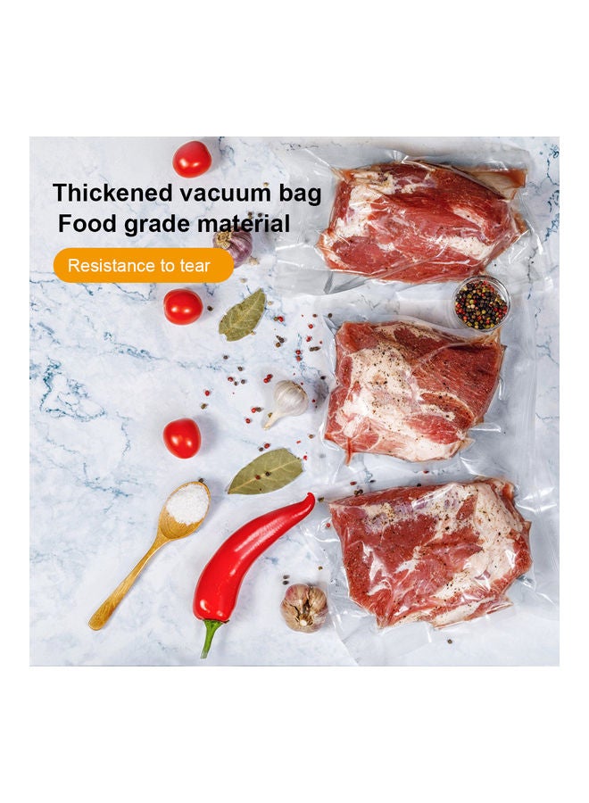 Vacuum Sealer Bags Rolls 2 Pack Transparent 20*5.5*11.5cm - Image 4