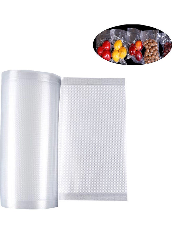 Vacuum Sealer Bags Rolls 2 Roll Pack For Food Saver Transparent 22 x 5.5 x 11.5cm - Image 1