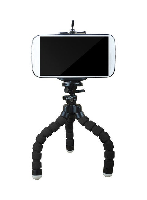 Portable Multi-Functional Travel Tripod Black 18 x 3.5 x 9cm