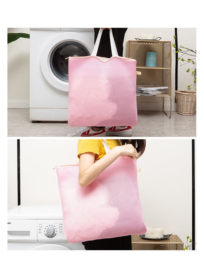 Delicates Laundry Bag Wash Bag With Zipper Blue - Image 4