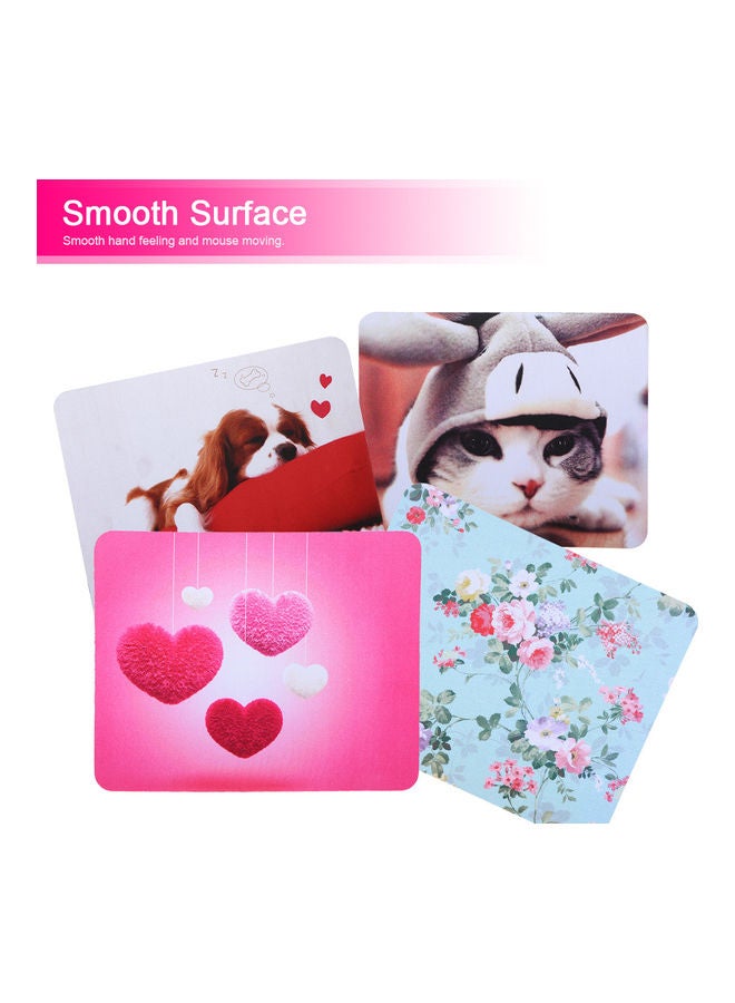 Generic Anti-Slip Mouse Mat Rubber for Laptop Computer  Cat Pattern Multicolour  - Image 4