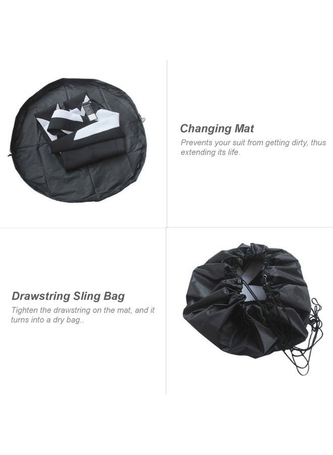 Wetsuit Changing Mat Wet Bag multicolour 15 x 1 x 15cm  - Image 4