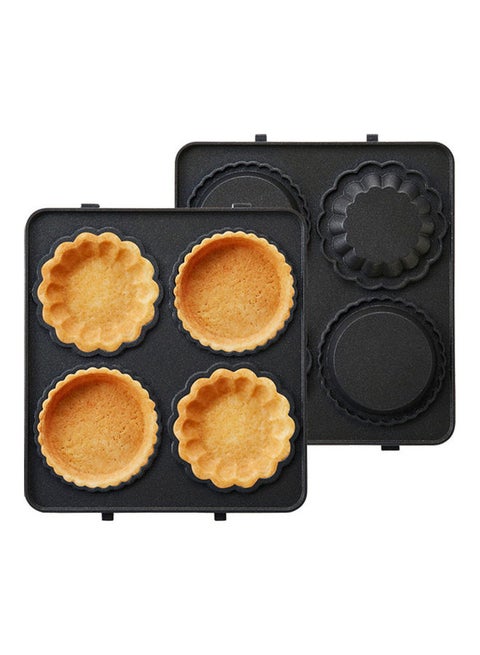 Electric Waffles Maker Iron Sandwich Machine Black 15 x 1 x 15cm
