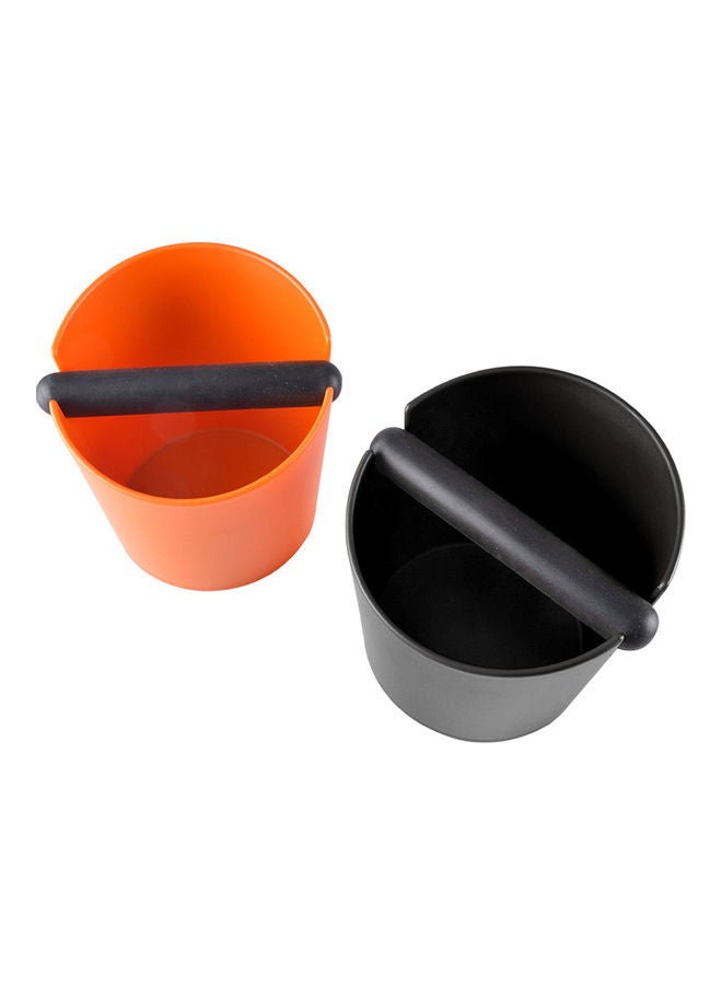 Coffee Grind Knock Box And Espresso Dump Bin Slag Bucket Black 15 x 15 x 15cm  - Image 2