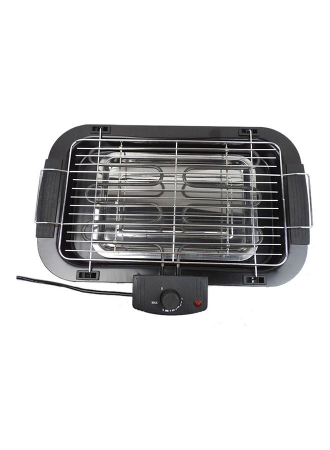 Generic - Electric BBQ Grill Portable Tabletop Black 50 x 12 x 30cm - Image 1