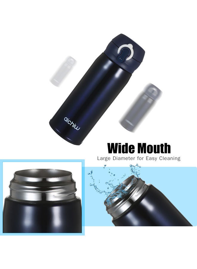 Stainless Steel Travel Mug Navy blue  - Image 3