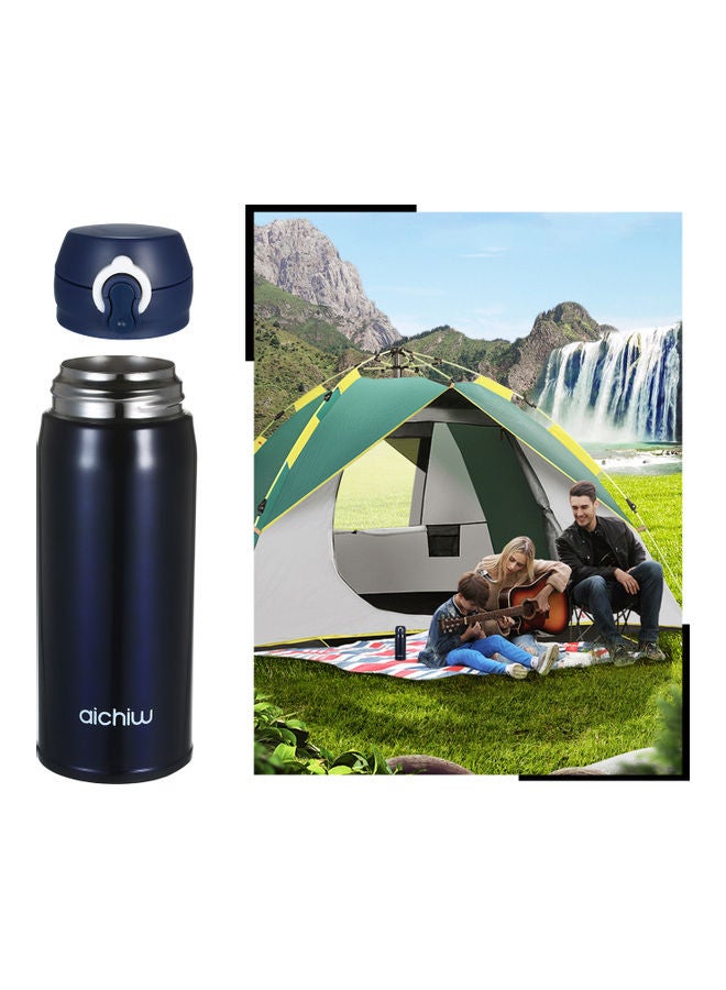 Stainless Steel Travel Mug Navy blue  - Image 4