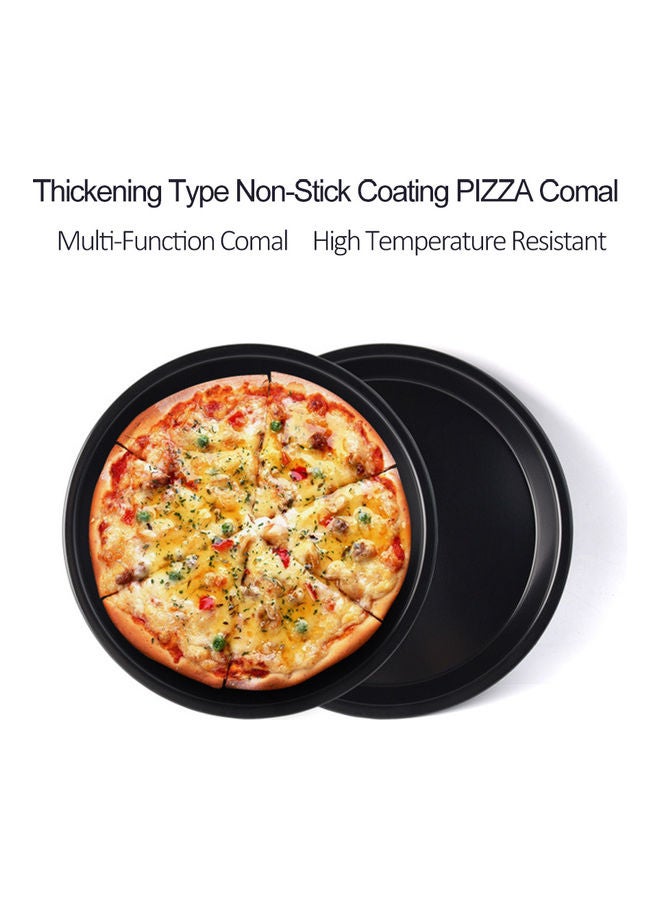 Generic - Non Stick Coating PIZZA Comal Black 22.5x2.7x22.5cm - Image 1