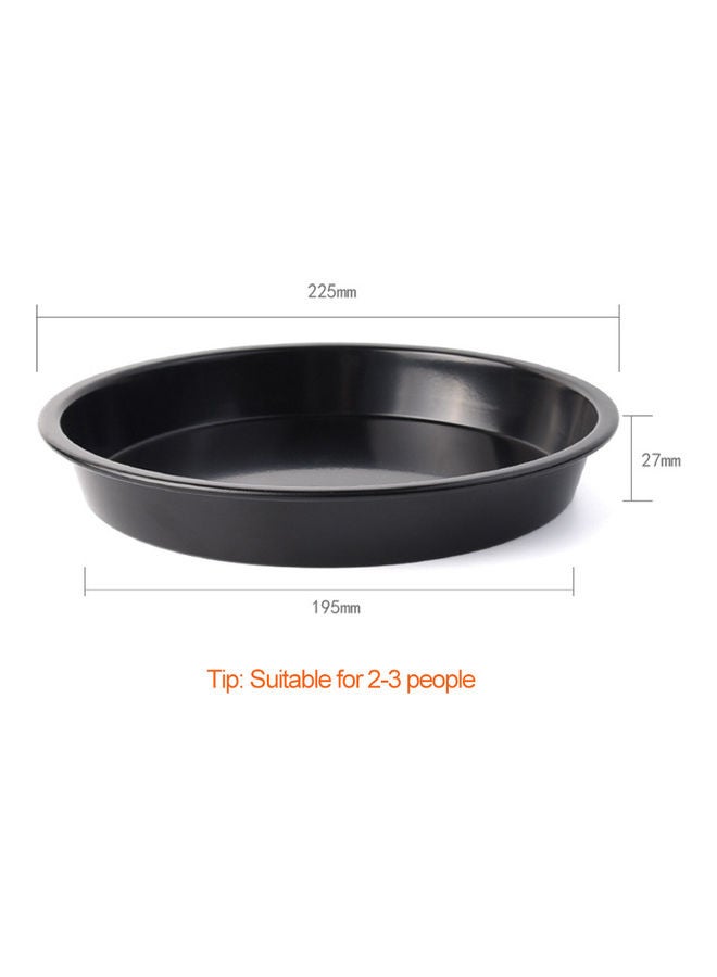 Generic - Non Stick Coating PIZZA Comal Black 22.5x2.7x22.5cm - Image 1