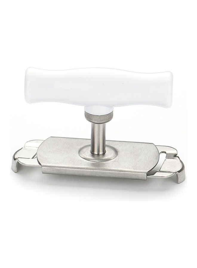 Stainless Steel  Labour Saving Can Opener Silver 11x7x8cm - Image 1