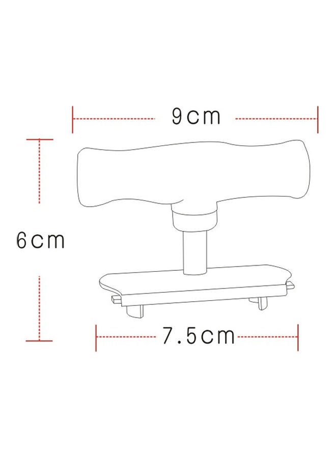 Stainless Steel  Labour Saving Can Opener Silver 11x7x8cm - Image 4