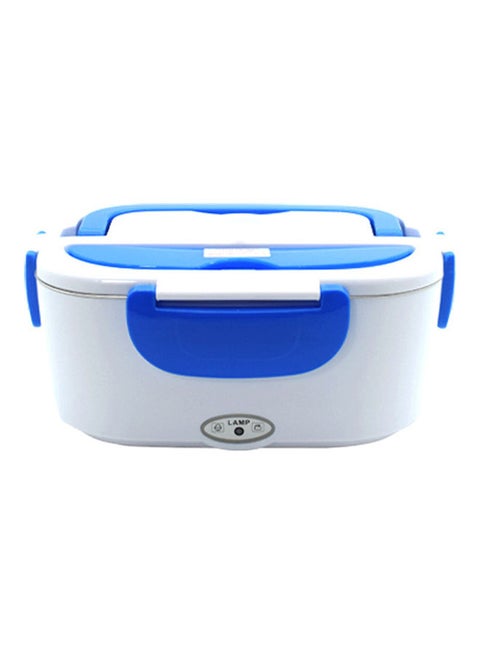 Multi Functional Electric Heating Lunch Box Blue 23.8x10.8x17cm