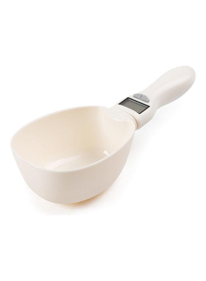 ملعقة رقمية قابلة للفصل . أبيض 