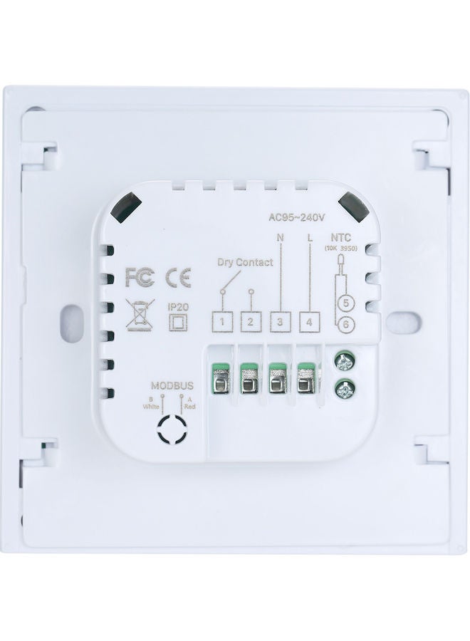 Generic - WiFi Smart Thermostat Temperature Controller White 10.5x6.2x9.2cm - Image 1