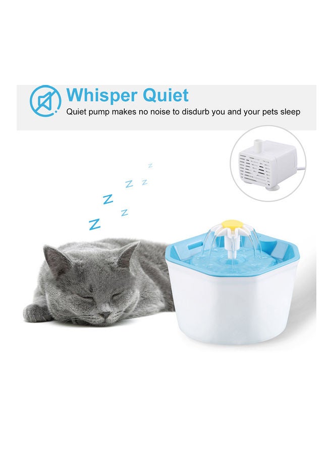 Automatic Pet Water Fountain Multicolour 20x18x20cm - Image 4