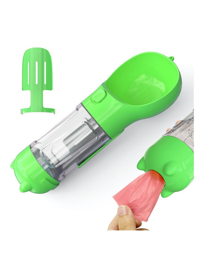Dog Water Bottle Green 27x9.7x10cm - Image 1