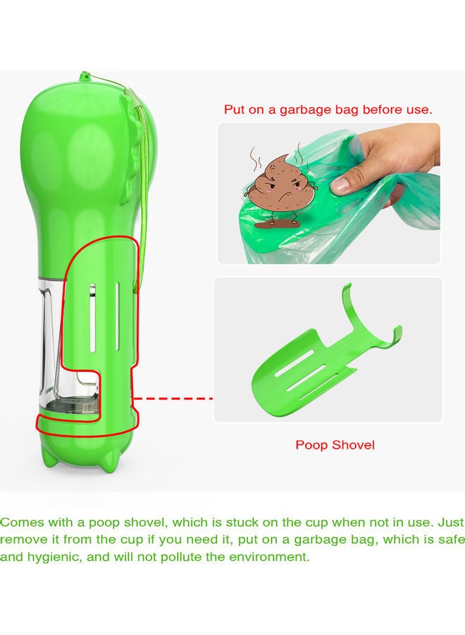Dog Water Bottle Green 27x9.7x10cm - Image 4